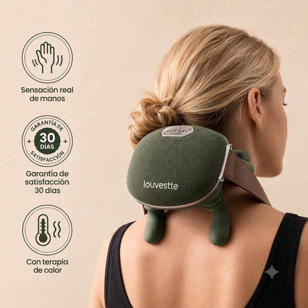 RelaxNova™ | Masajeador Inteligente con Calor Terapéutico
